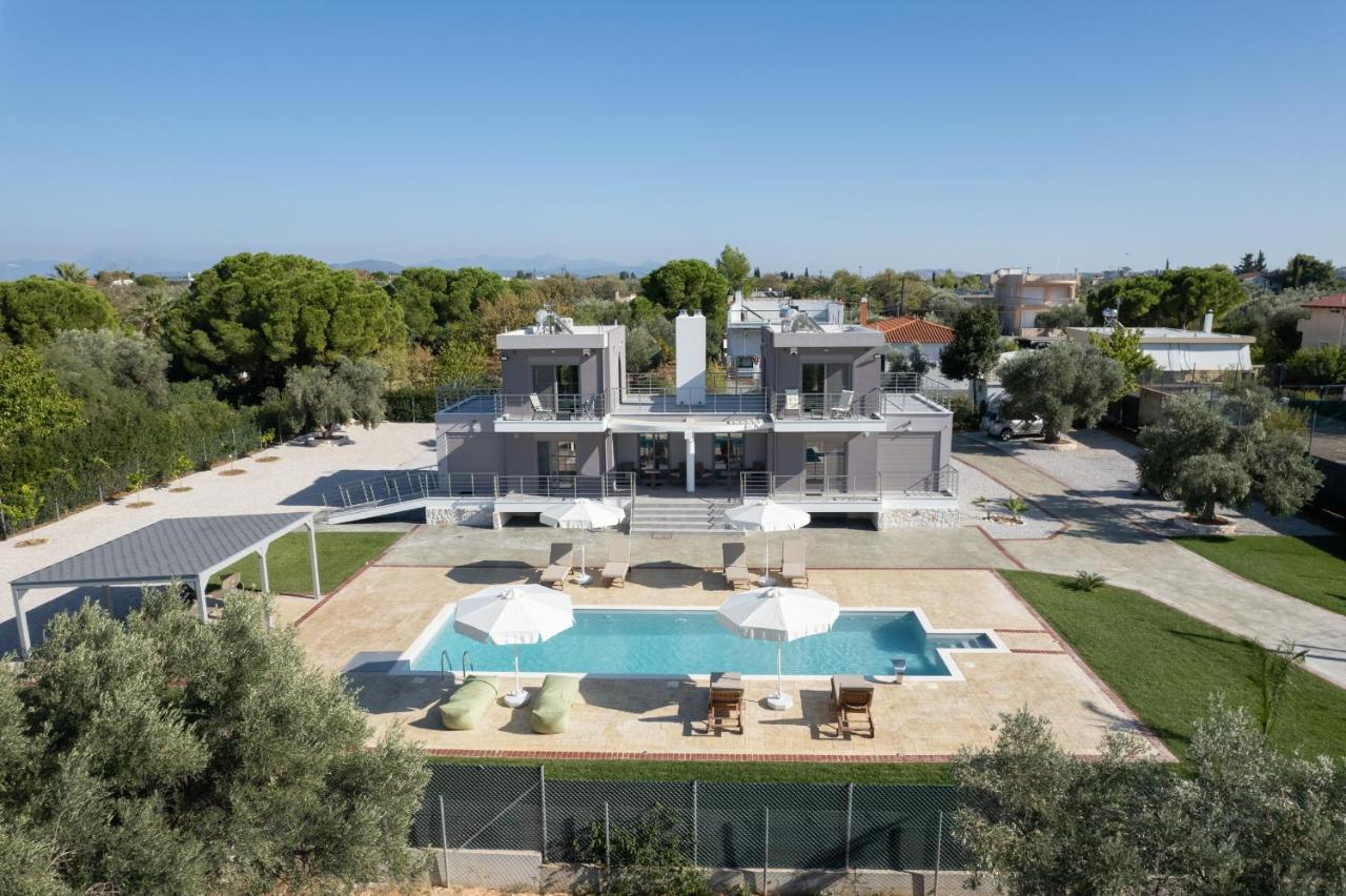 Marea Twins Villas Drosia  Buitenkant foto