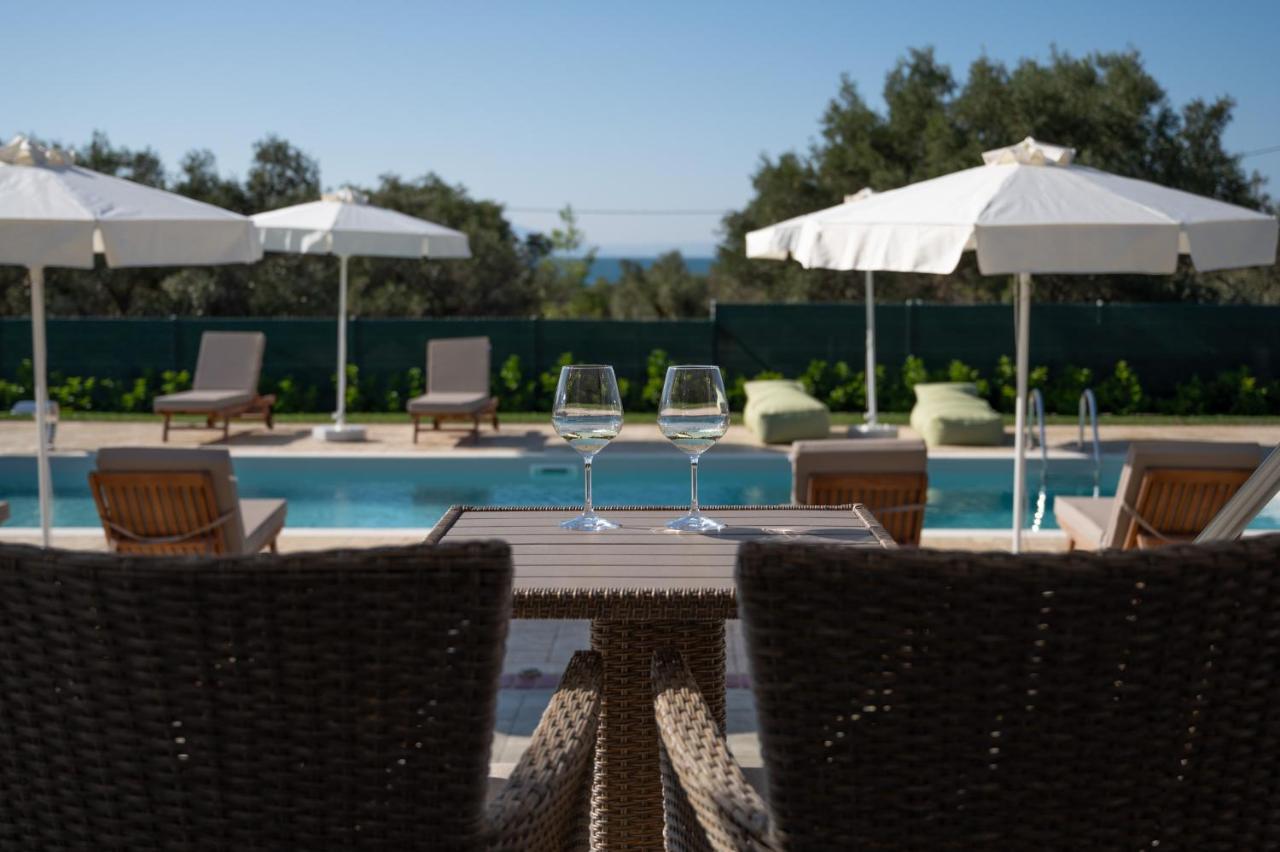 Marea Twins Villas Drosia  Buitenkant foto